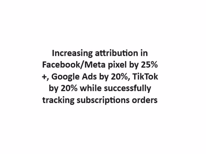 Advanced Manual Server Side Tracking - Shopify Plus Store