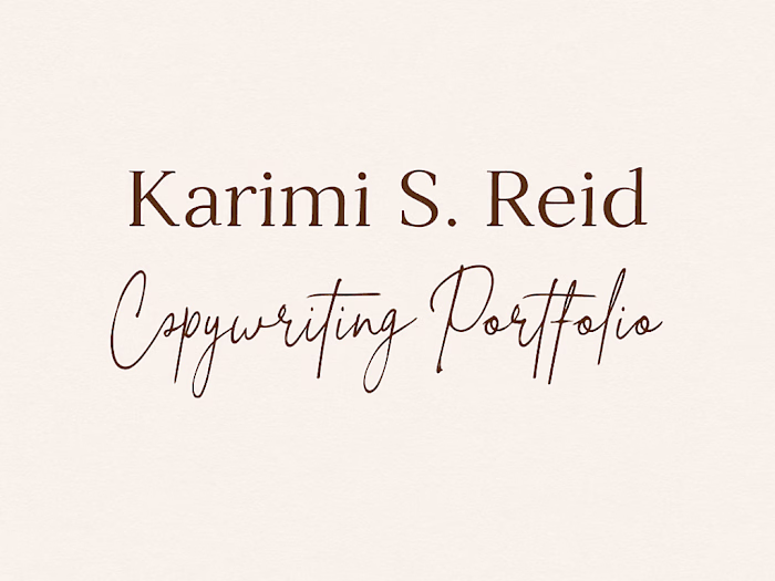 Copywriting Portfolio – Lifestyle, Product & Brand Voice