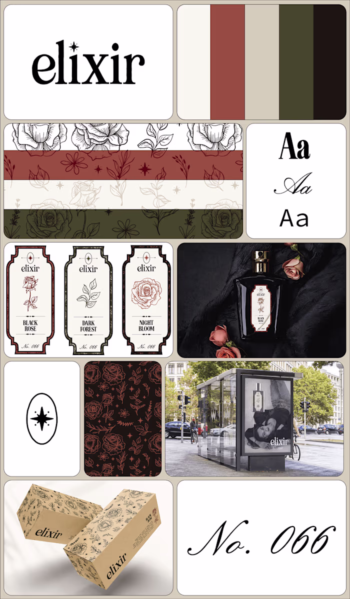 ELIXIR - Perfume Brand Identity