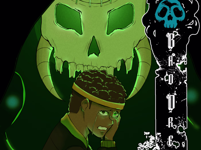 cover design for webtoon