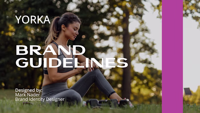 Yorka brand identity design and guidelines
