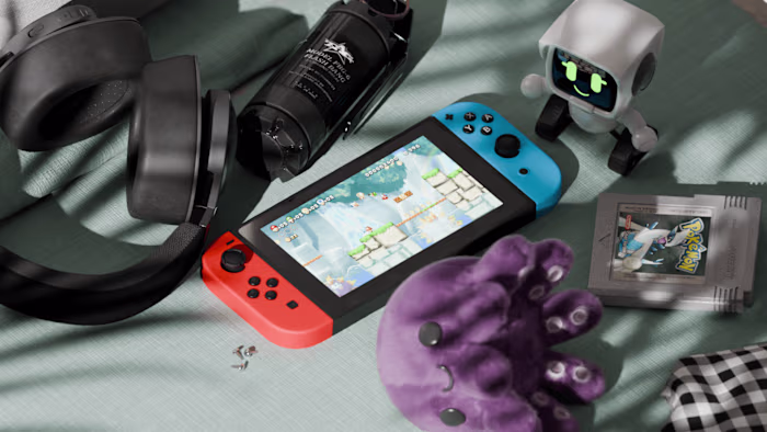 Nintendo Switch Product Animation