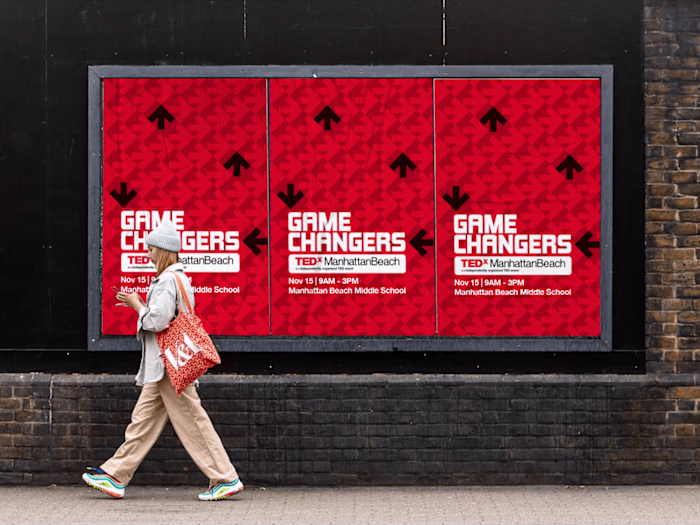 TEDx Manhattan Beach - Dynamic Campaign for the yearly event