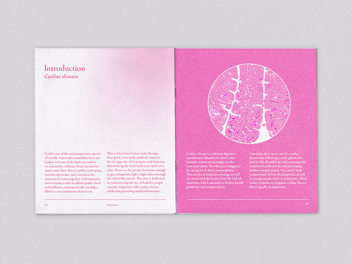 Free From - The little celiac guide on Behance