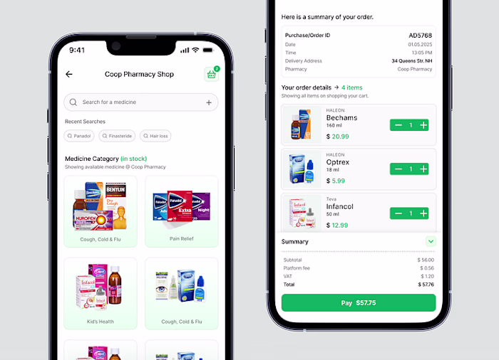 Healthera Mobile App redesign