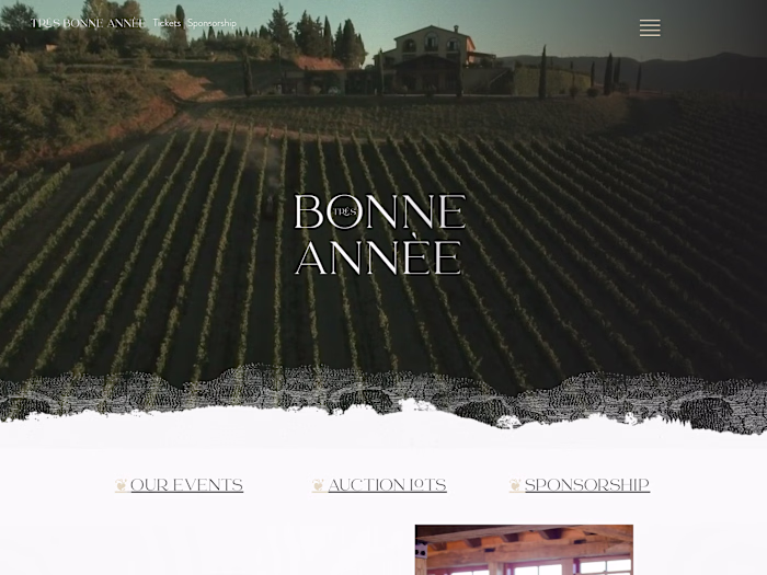 TB ANNÉE (non profit auctions)