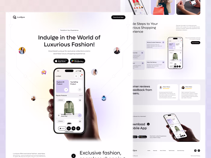 Premium Fashion Store App &