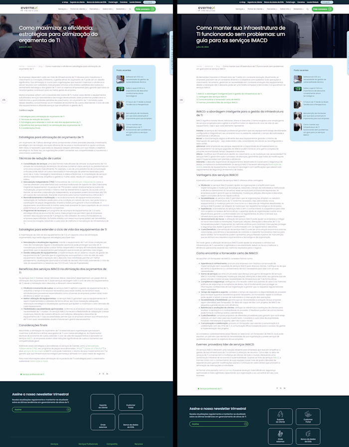 Translation and Proofreading of Evernex's Content to PTBR