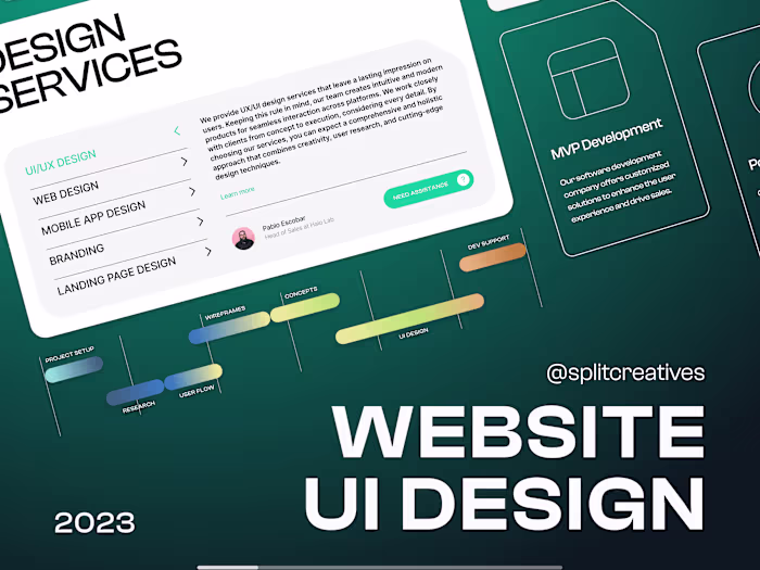 Split Creatives | Website Design