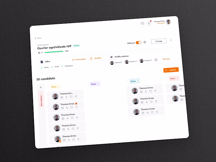 Applicant tracking system