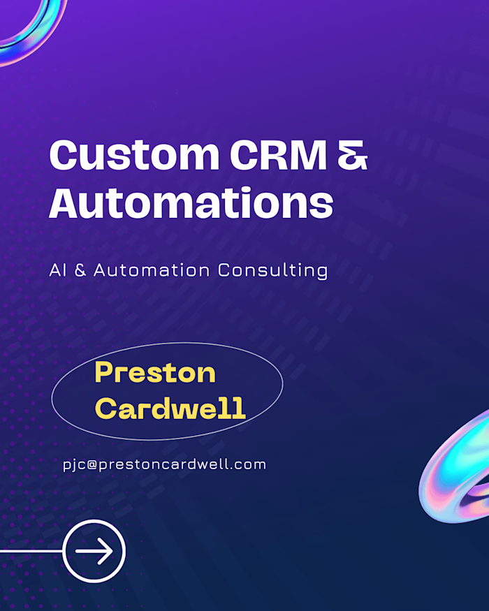 Custom CRM & Automations