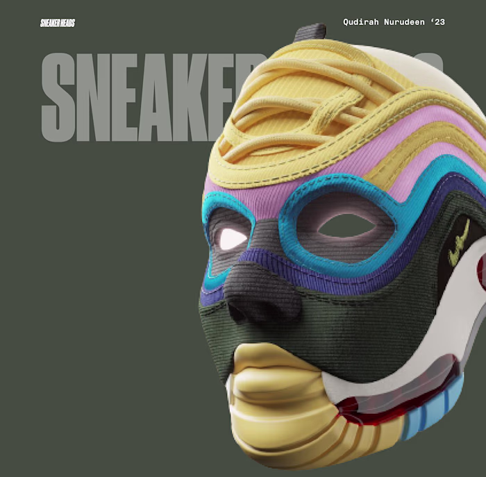 Sneakerheads NFT Landing Page Design