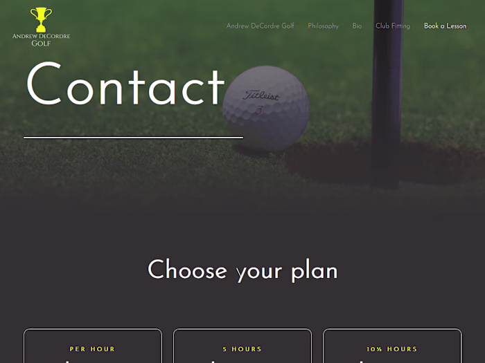 Andrew DeCordre Golf