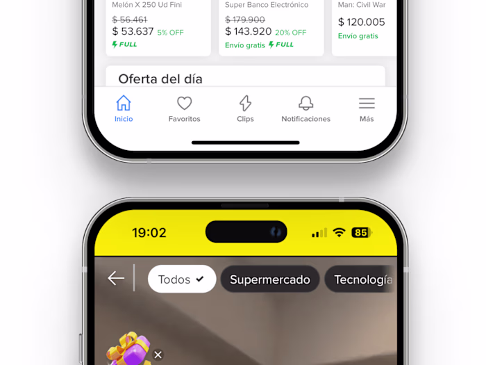 Mercado Libre Clips - Project for a Big Tech 