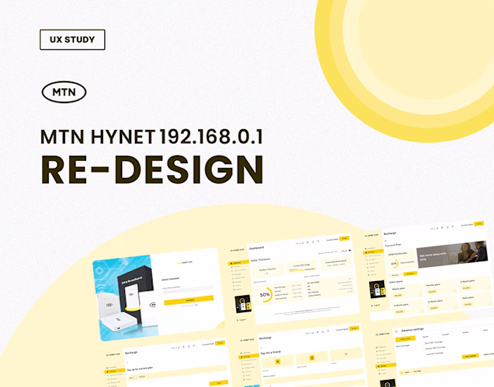 MTN HYNET RE-DESIGN :: Behance