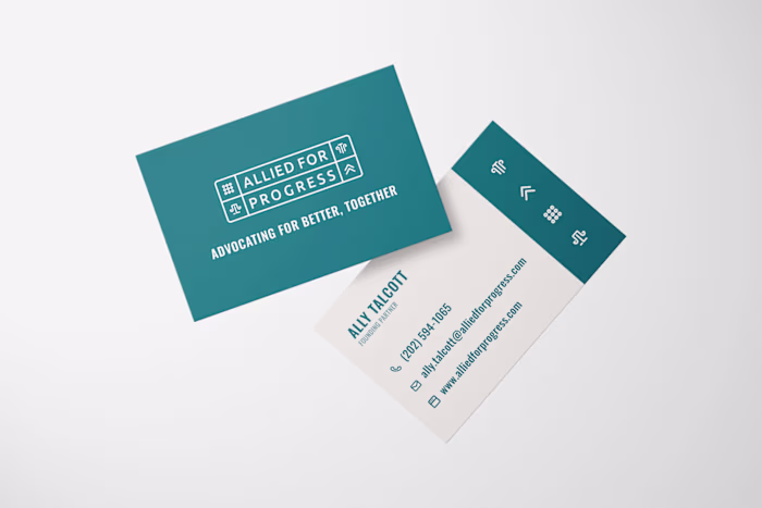 Allied For Progress Branding