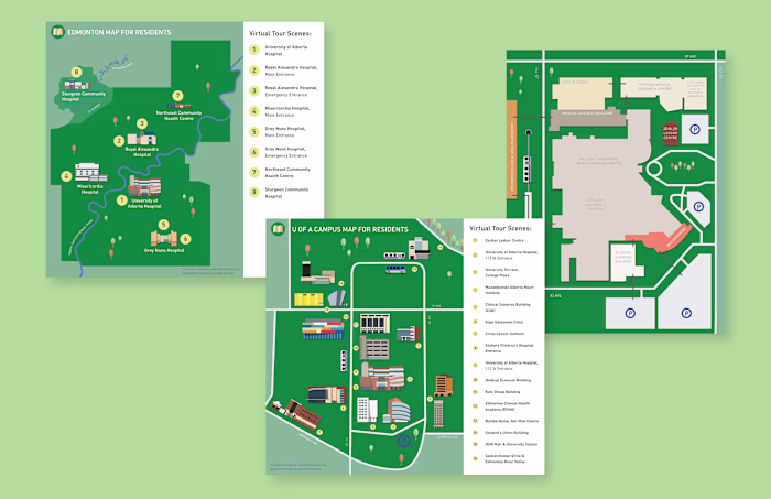 Map Illustration: Postgraduate Medical Education