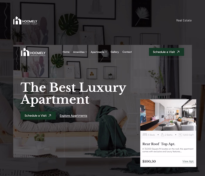 Hoomely is a tech-driven property