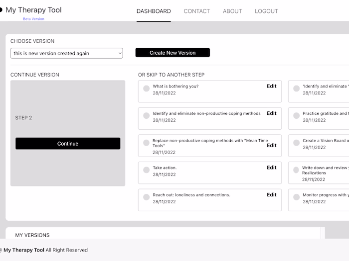 My Therapy Tool