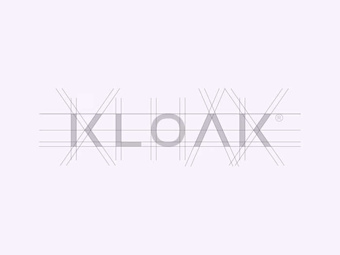 Kloak Wordmark Logo & Brand Identity