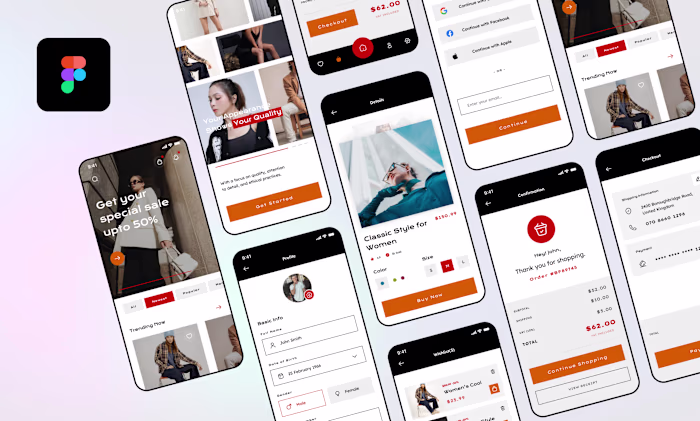 Fashion E-commerce App Design