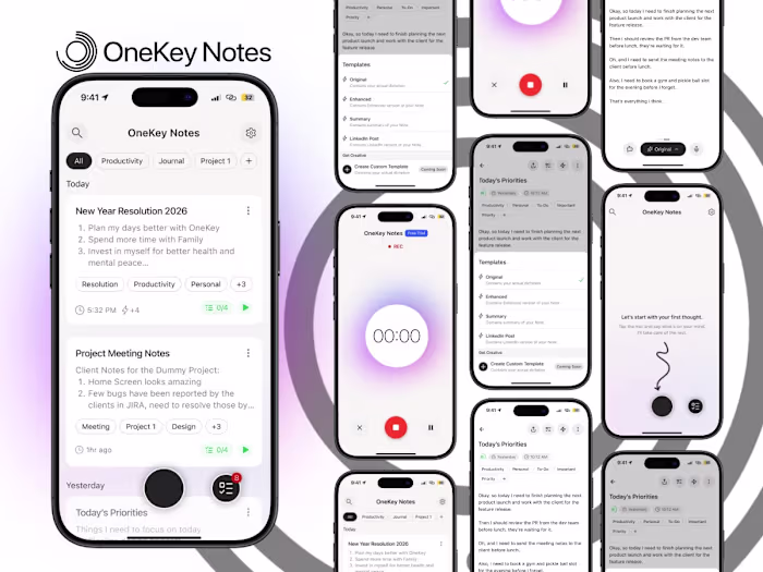 Voice-First Productivity App Development
