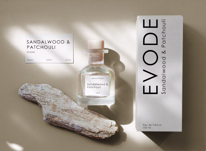 EVODE Perfume Branding