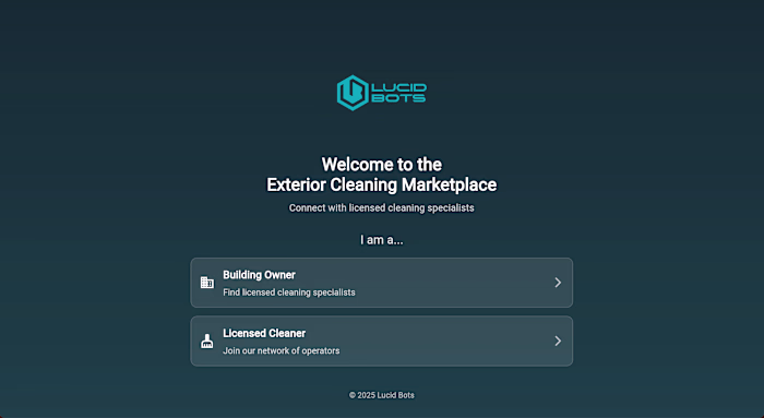 Full-Stack Mobile Application for Cleaning Services