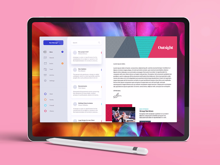 Outsight – Brand Expansion & Template System