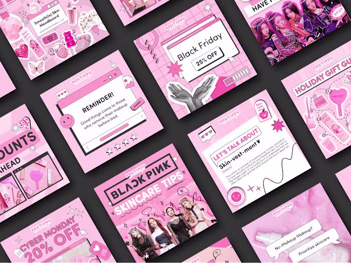 15 Collage Posts | Social Media Design