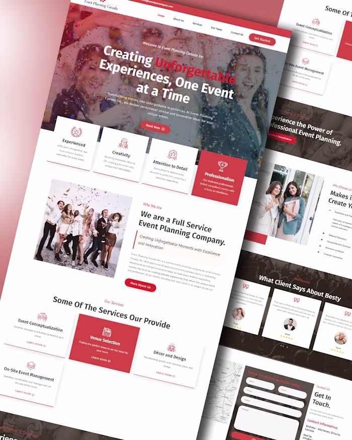 Developing a High-Converting WordPress Site for Event Planning