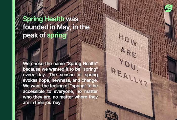 Spring Health👩‍⚕️