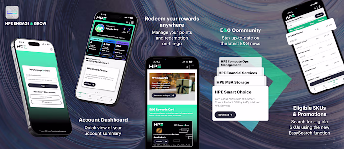 HPE Engage & Grow Mobile App Launch Marketing