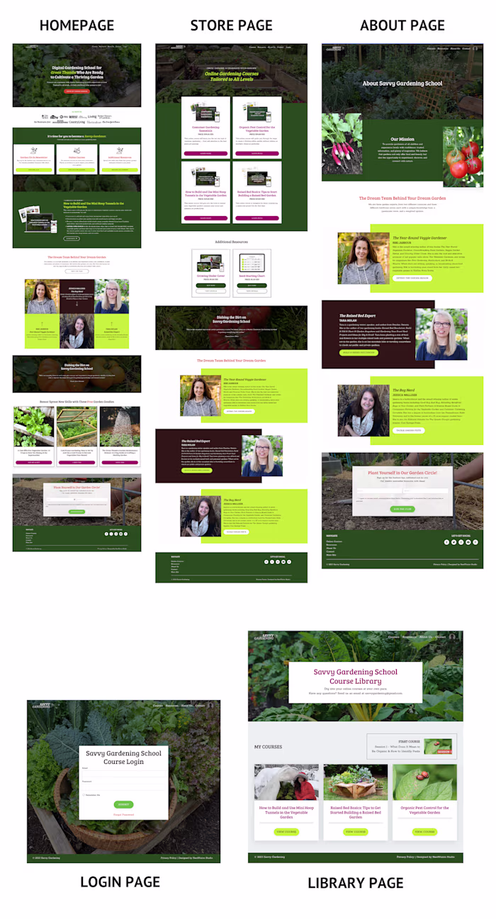 Kajabi Website Design