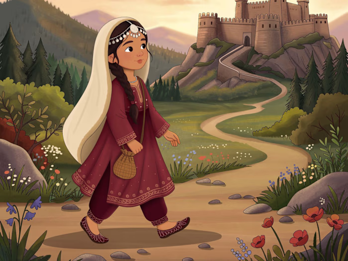 Hand Drawn Traditional Children's Book