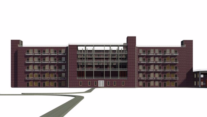 HOSTEL BLOCK FOR MY PROJECT