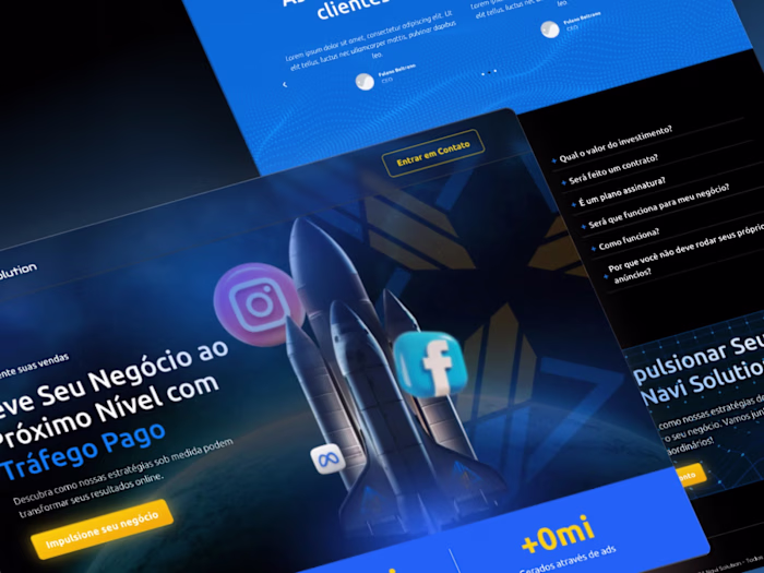 Navi Solution's Website Transformation