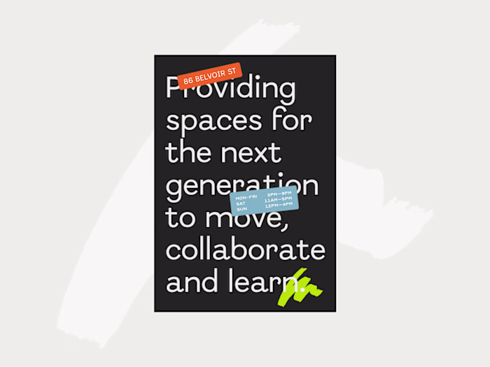 The Den — Non-profit brand identity 