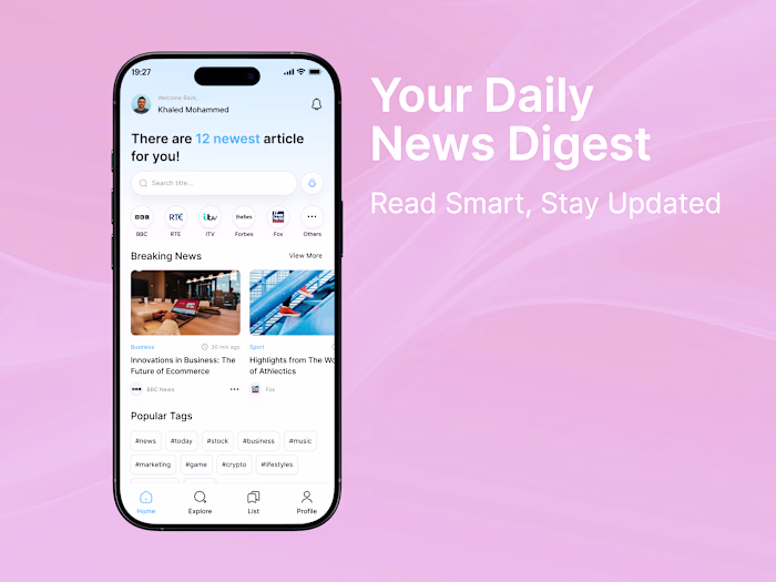 Inforo: AI News App 