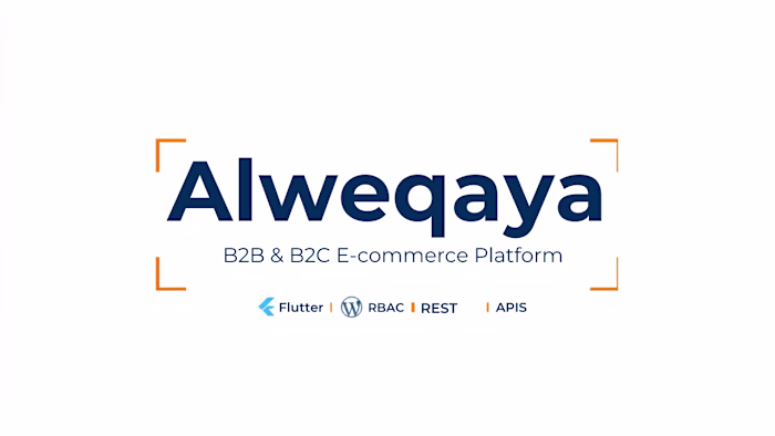 Alweqaya — B2B & B2C E-commerce · Flutter · RBAC