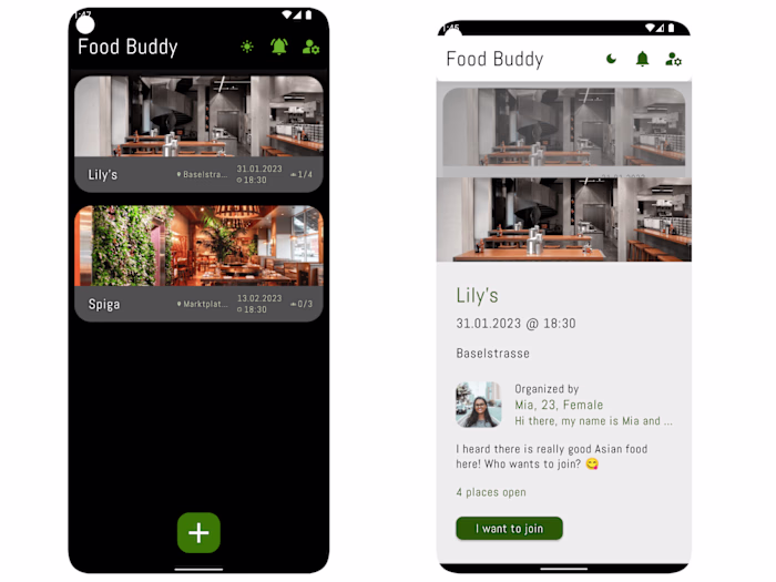 Food Buddy App