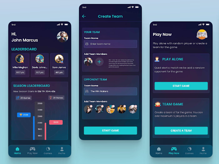 Social Trivial Gaming App