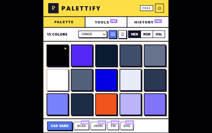 Palettify — Website Color Extractor
Extract