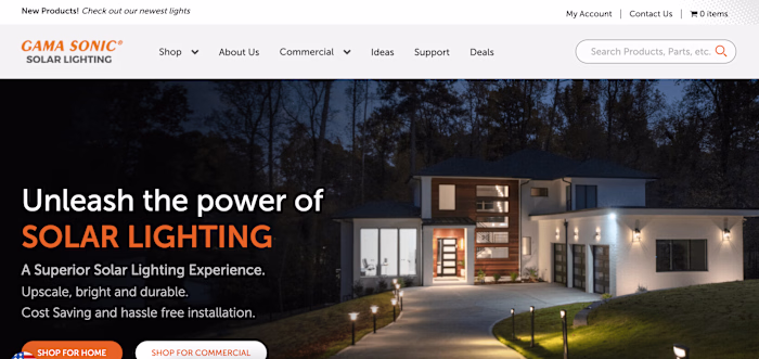 Gamasonic - Unleash the power of
SOLAR LIGHTING