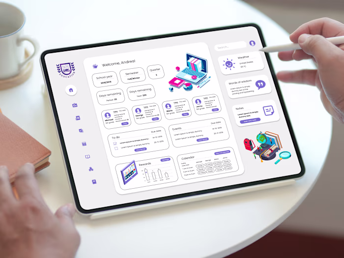 Gamified UX Dashboard | Engaging EdTech Design