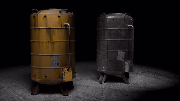 Some tank assets I modeled