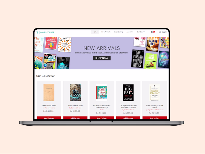 Novel-Corner E-books website