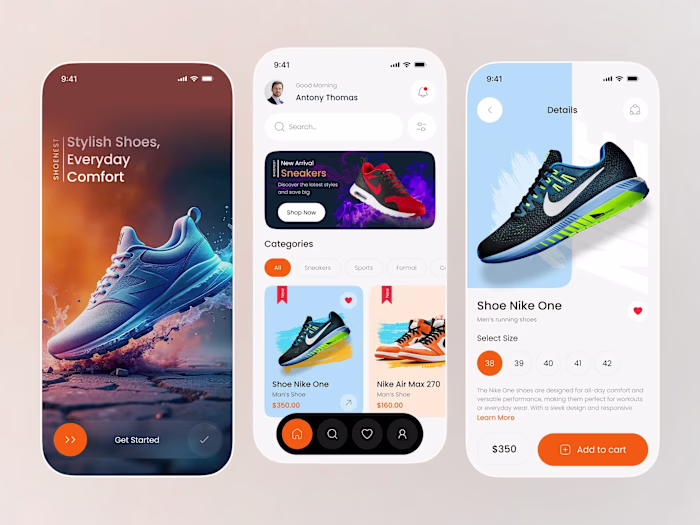 Sneaker E-commerce App
