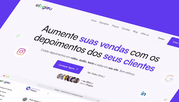 Elogiou - Authentic Customer Feedbacks | www.elogiou.com.br