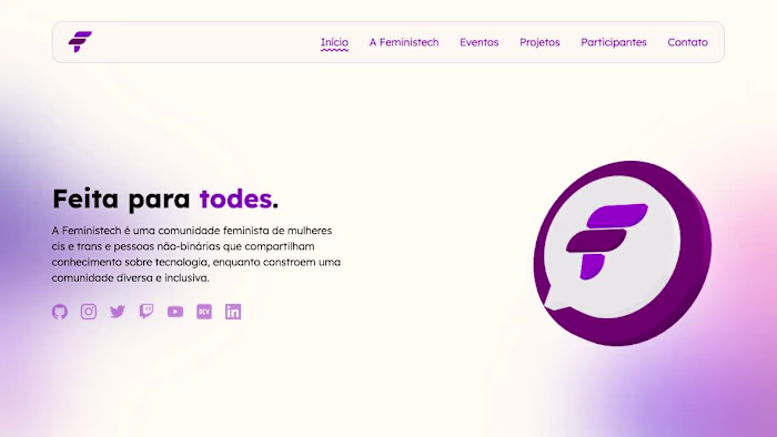 Feministech • Landing Page